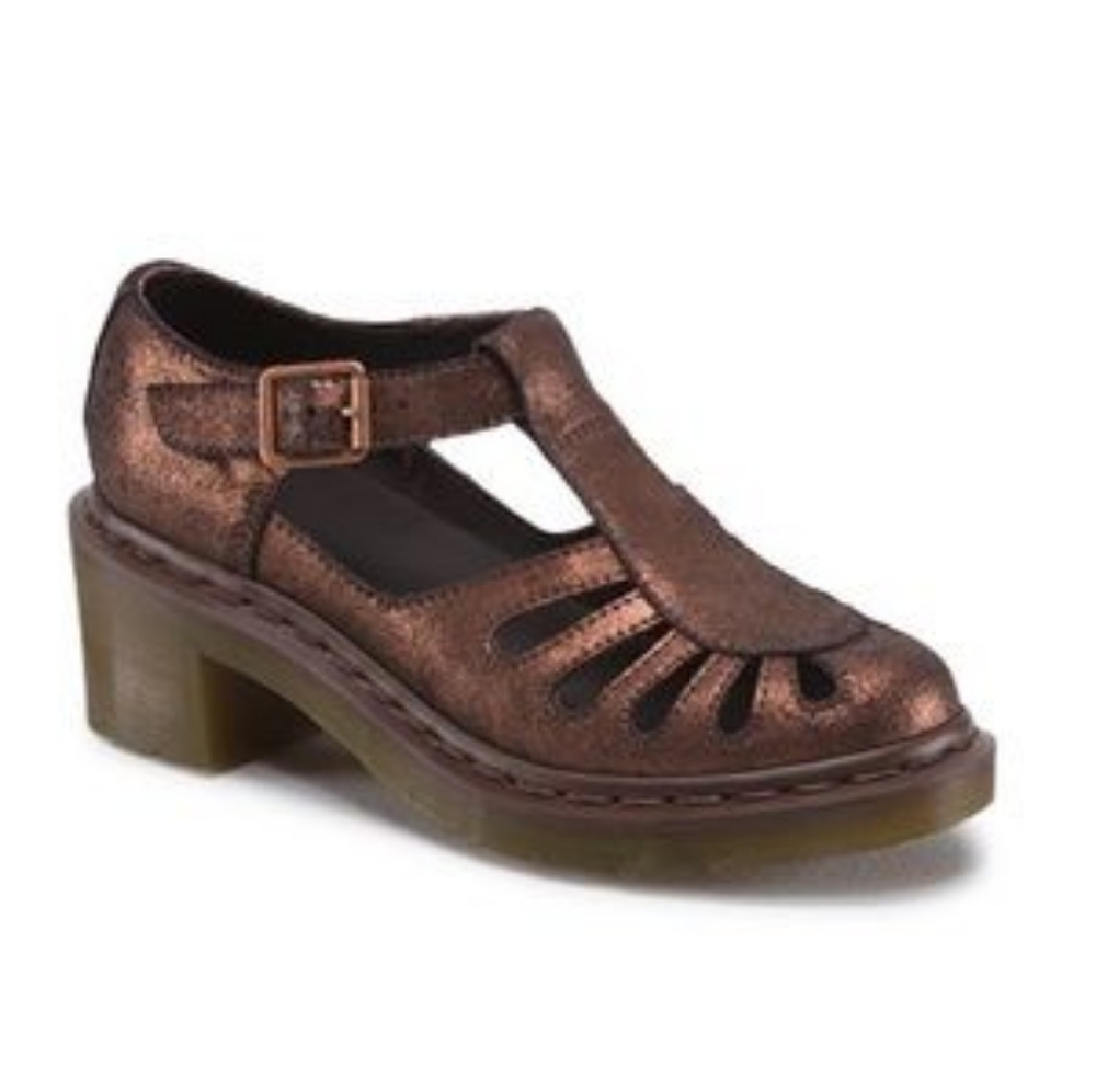 NEW! DOC MARTENS Jocelyn T Bar Sandals